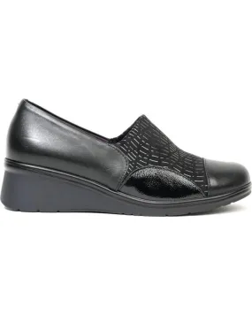 Mocasines PITILLOS  de Mujer MOCASINES 10033  NEGRO